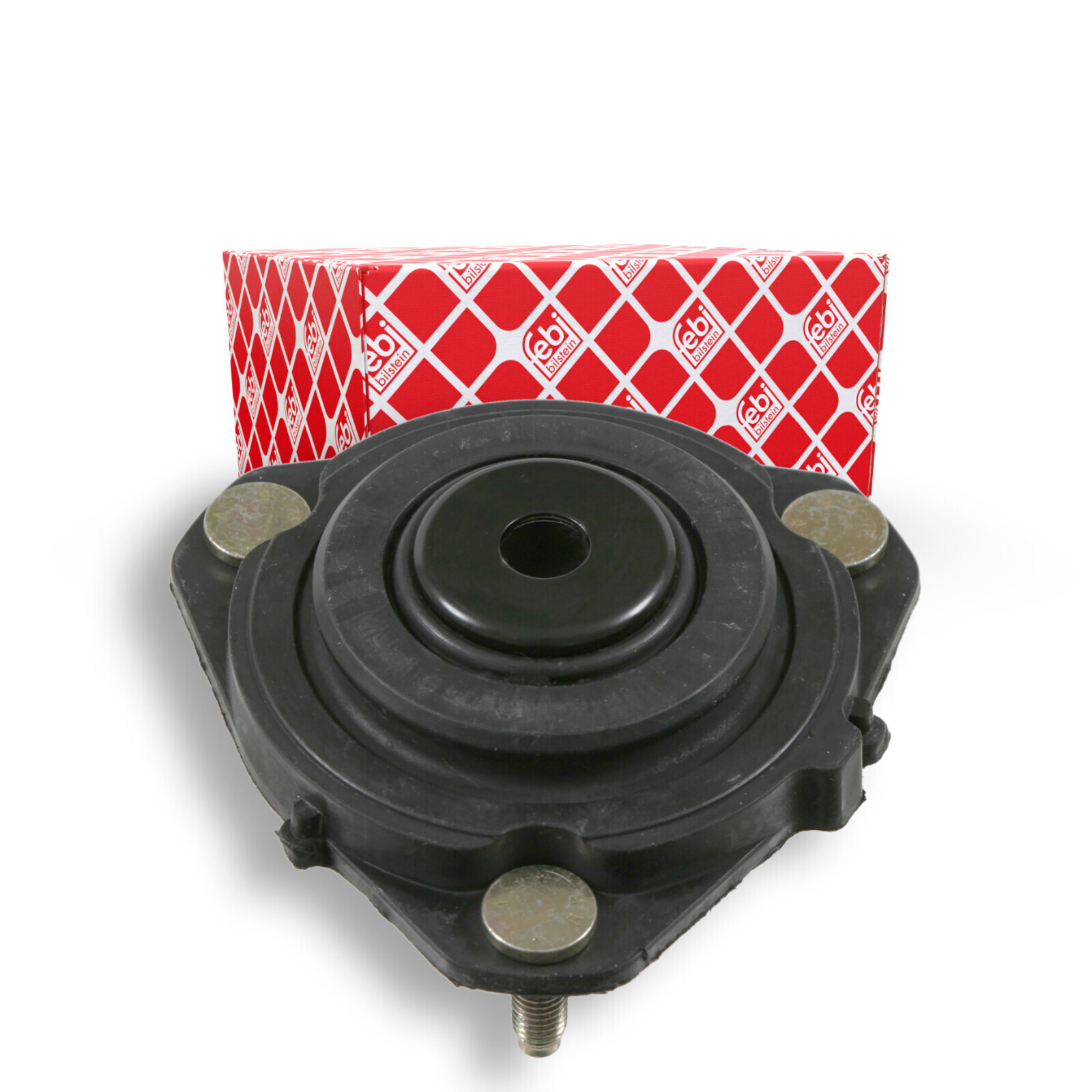 Bild von FEBI BILSTEIN 22943 Federbeinstützlager Domlager, Federbeinstützlager, Federbeinlager Vorderachse ohne Kugellager Gummi FORD: FIESTA 5, Fusion Estate