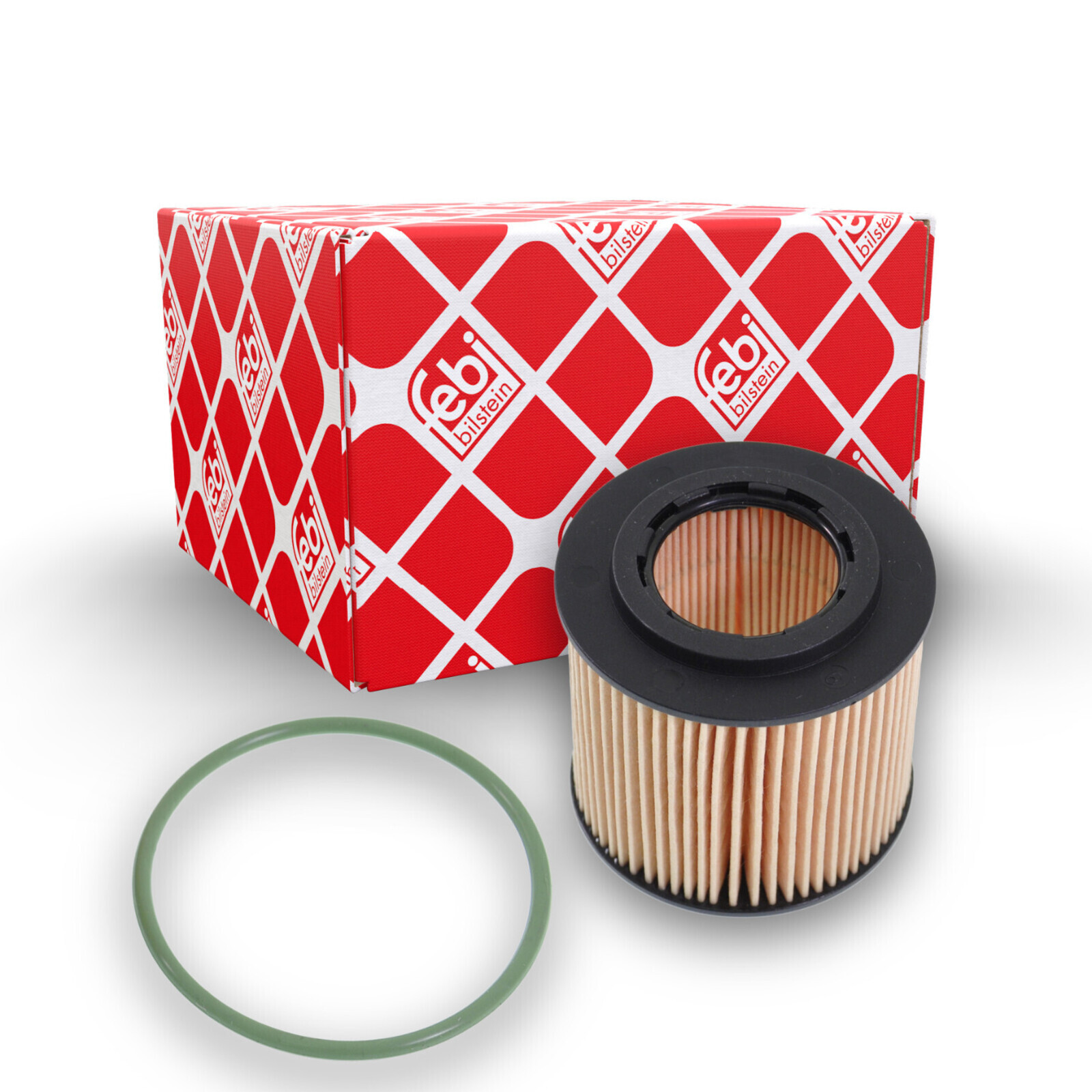 Bild von FEBI BILSTEIN 23468 Ölfilter Motorölfilter, Filter für Öl mit Dichtring Filtereinsatz VOLKSWAGEN: Polo V Hatchback, Polo IV Hatchback
