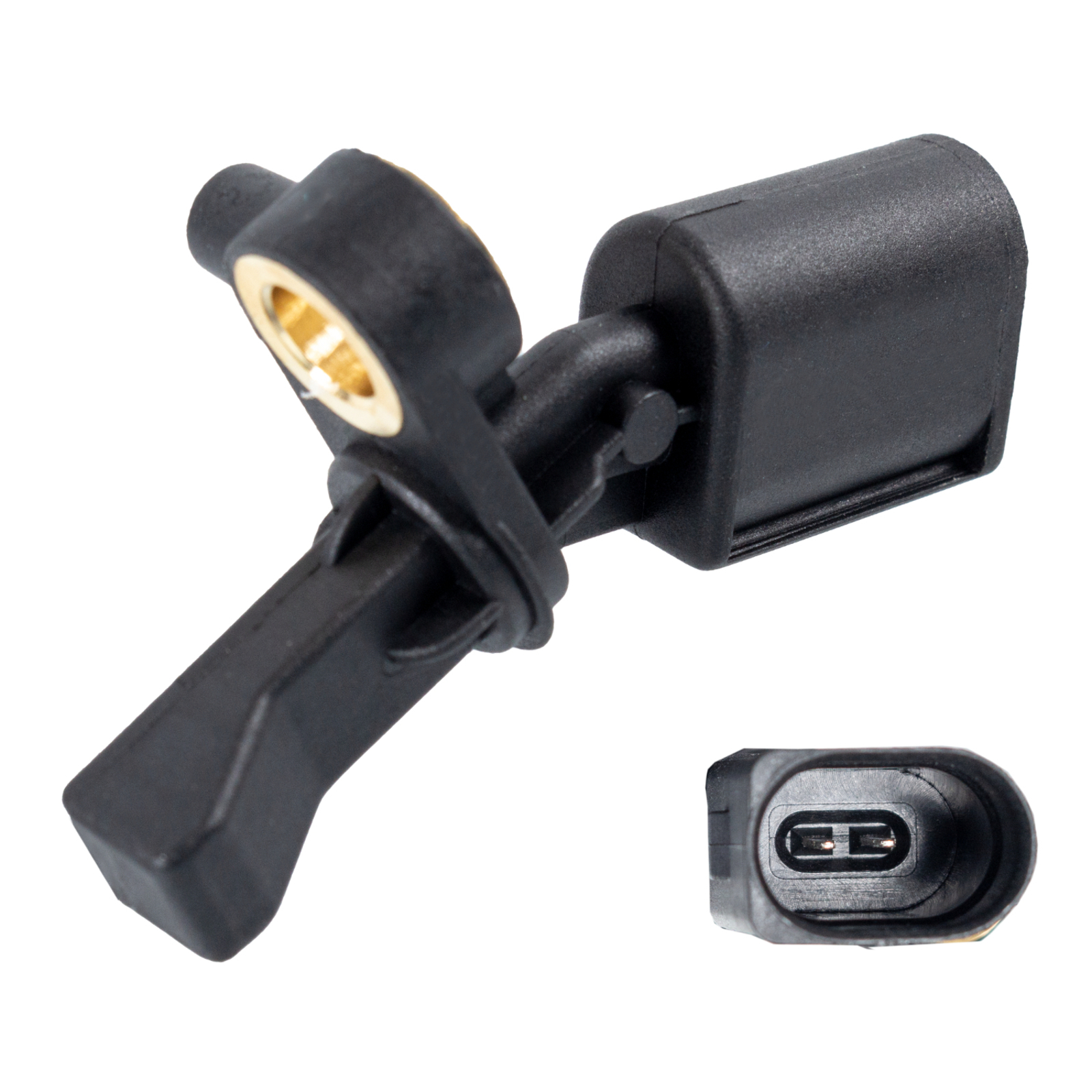 Bild von FEBI BILSTEIN 23806 ABS Sensor Drehzahlsensor, Raddrehzahl Sensor, Drehzahlgeber Hinterachse links VOLKSWAGEN: Polo IV Hatchback, Polo V Hatchback