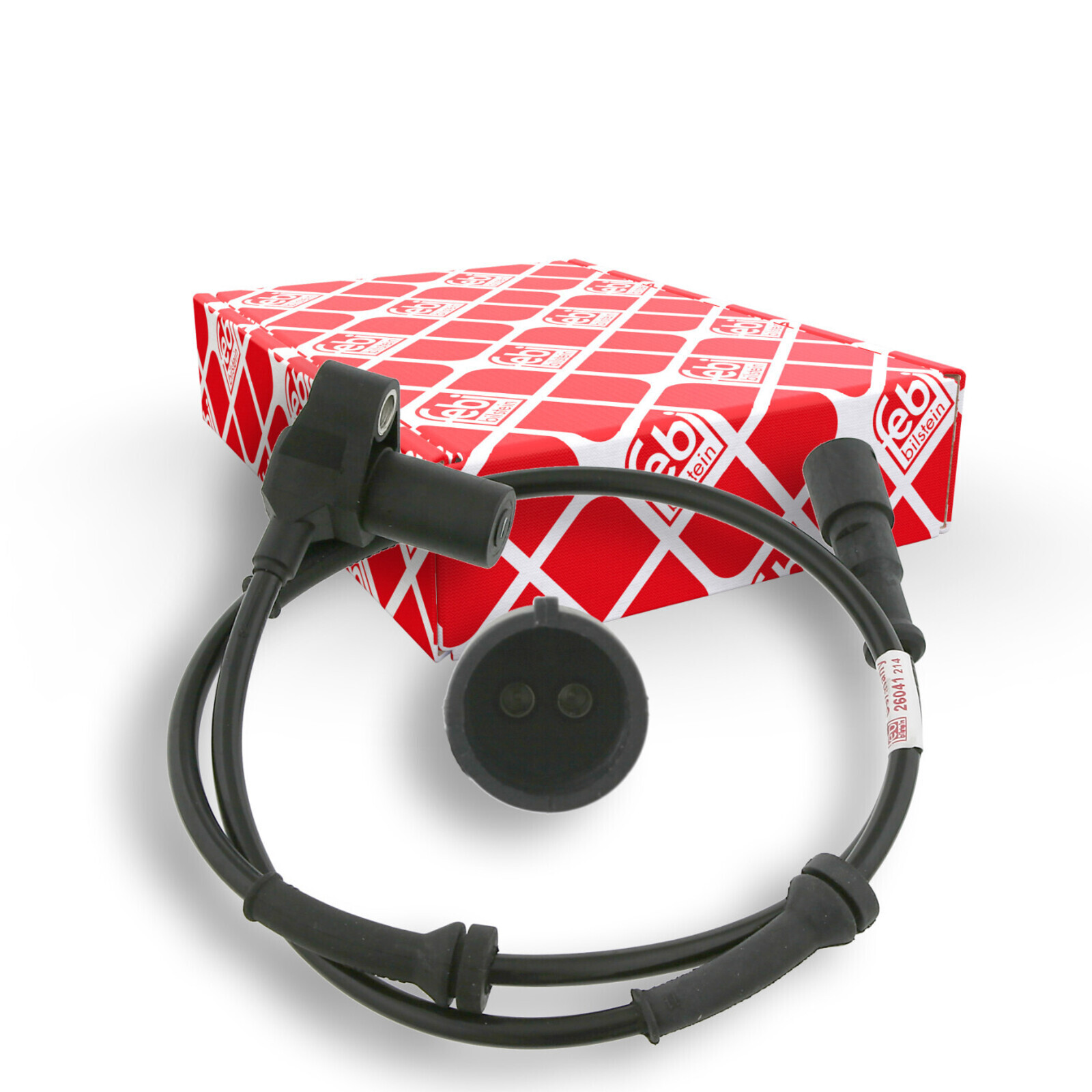 Bild von FEBI BILSTEIN 26041 ABS Sensor Drehzahlsensor, Raddrehzahl Sensor, Drehzahlgeber Hinterachse rechts VOLKSWAGEN: TRANSPORTER 4 Bus, Transporter 4