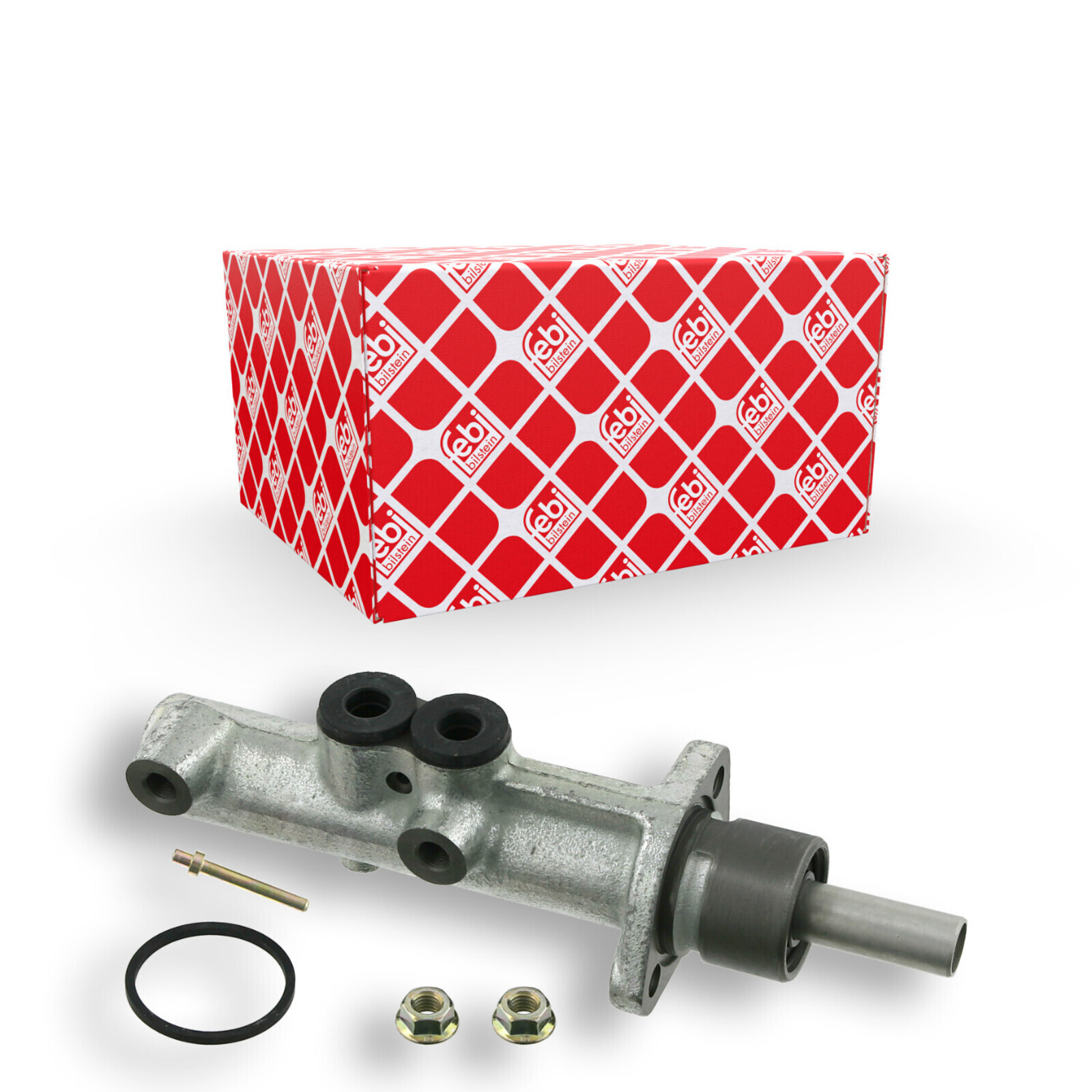 Bild von FEBI BILSTEIN 26714 Hauptbremszylinder 25,4 mit Dichtring mit Muttern VOLKSWAGEN: LT 28-46 2 Kasten