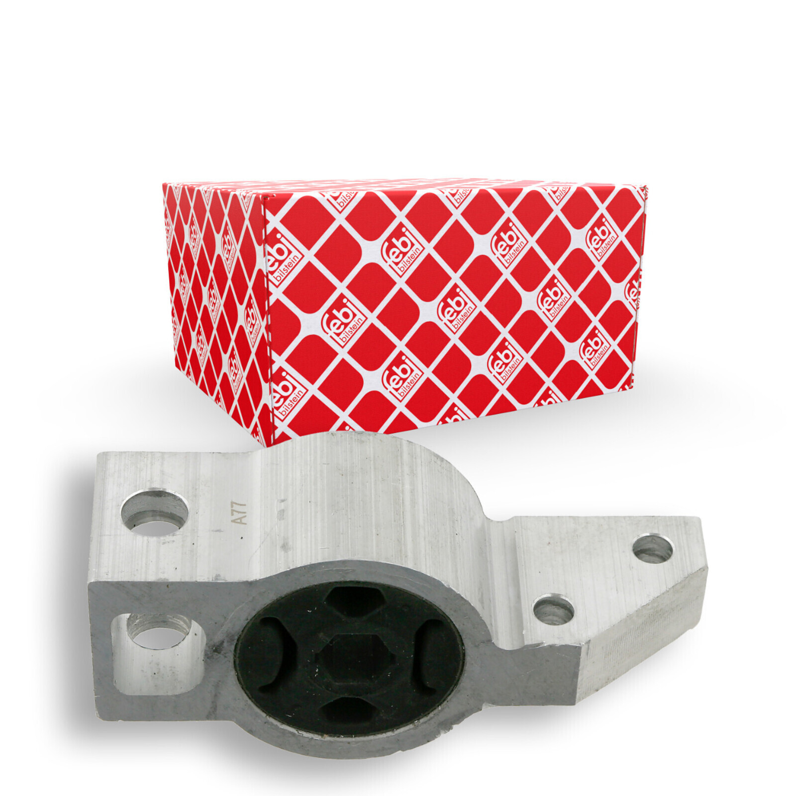 Bild von FEBI BILSTEIN Querlenkerlager hinten 27069 Querlenkerbuchse,Querlenkergummi VW,AUDI,SKODA,Golf V Schrägheck (1K1),TOURAN (1T1, 1T2),GOLF VI (5K1)