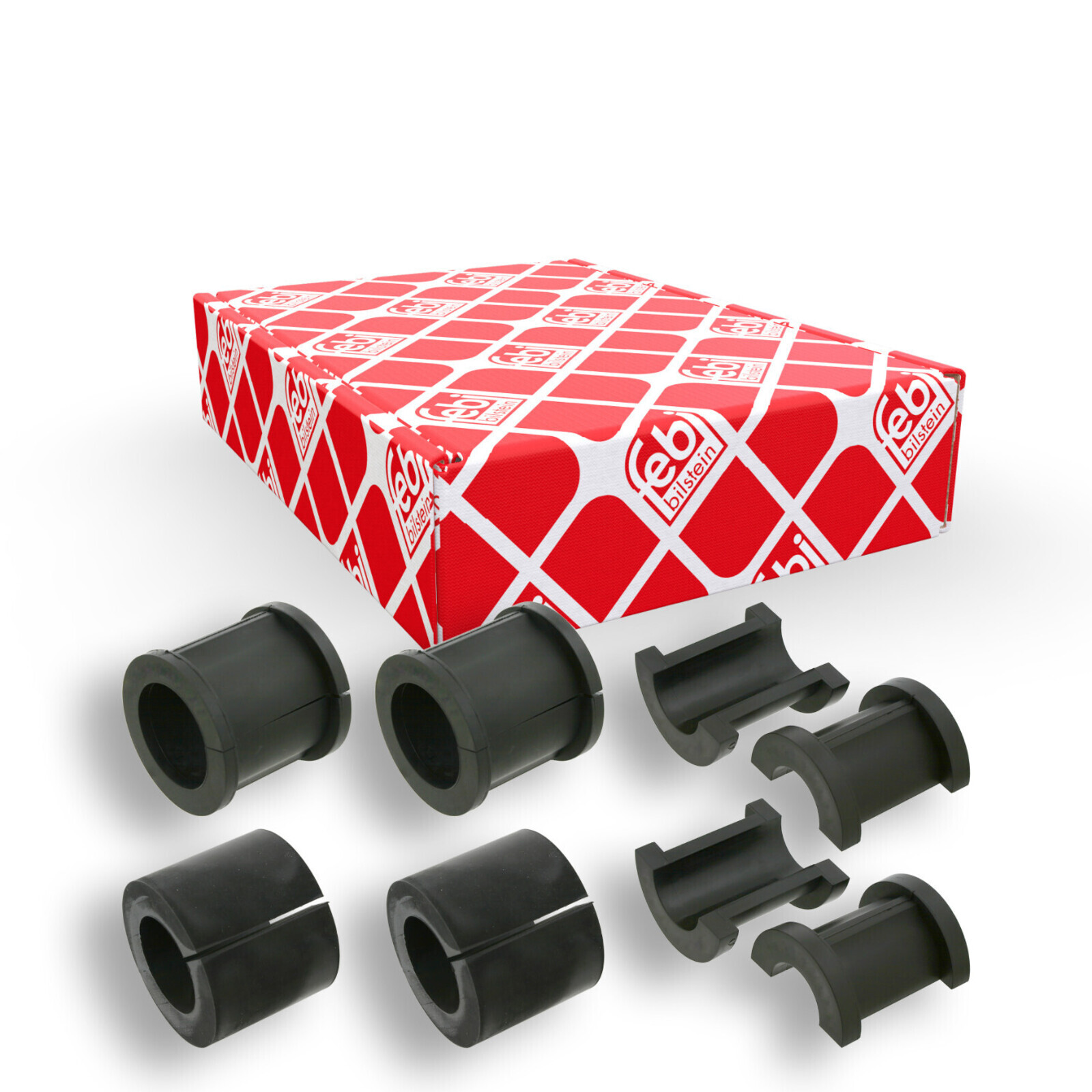 Bild von FEBI BILSTEIN 27258 Lagersatz Stabilisator Stabigummis Hinten 85mm 40mm 75mm 1,001kg