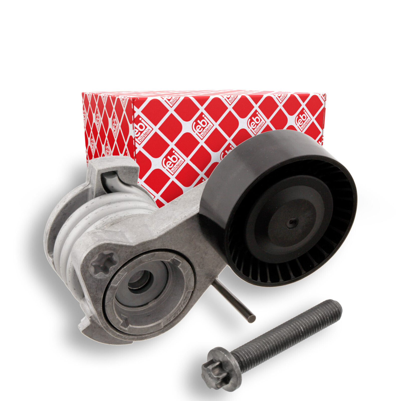 Bild von FEBI BILSTEIN Riemenspanner 70mm 28708 Spannelement,Spannarm BMW,3 Touring (E91),3 Limousine (E90),5 Limousine (E60),1 Schrägheck (E87)