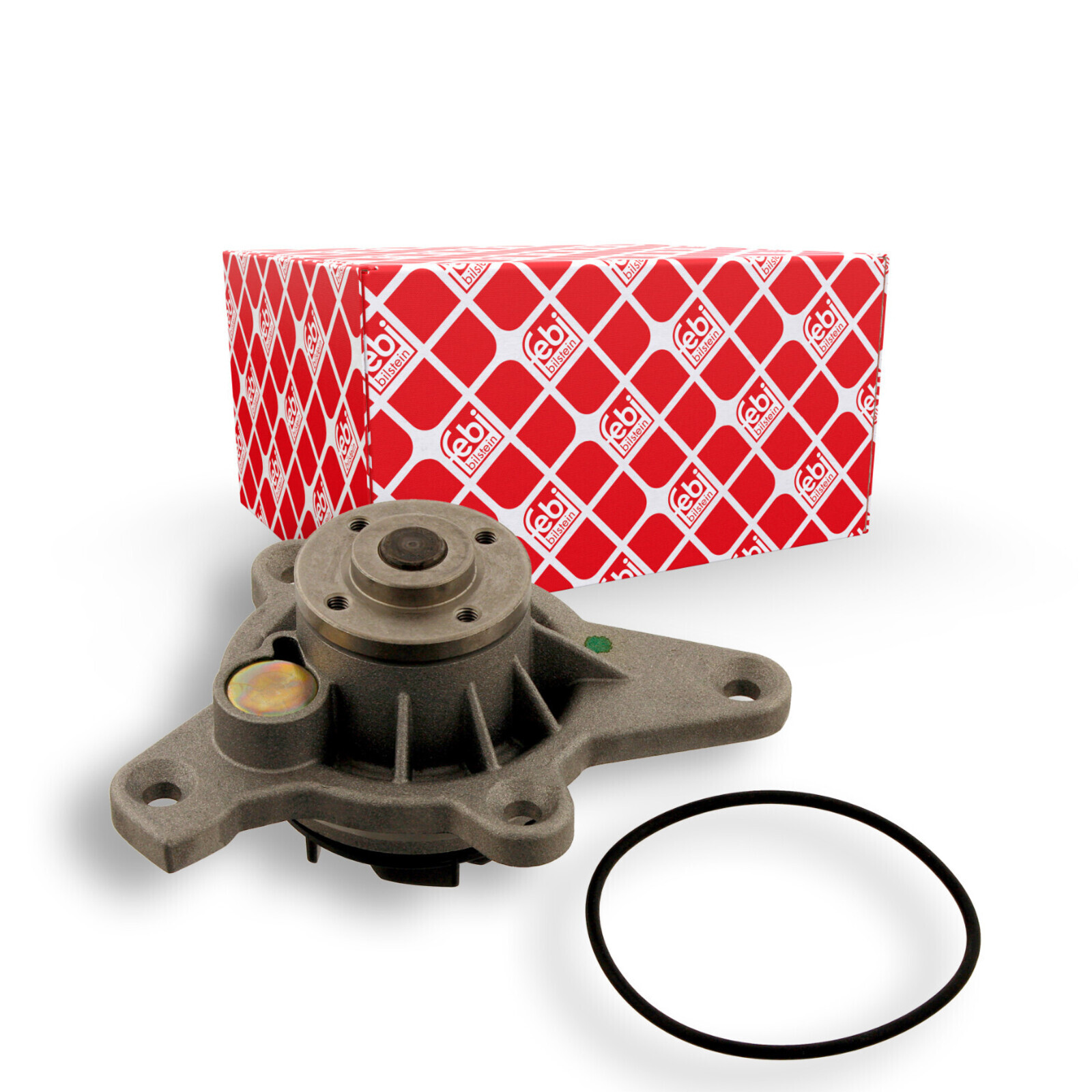 Bild von FEBI BILSTEIN 30617 Wasserpumpe Kühlmittelpumpe, Kühlwasserpumpe Aluguss mit Dichtring Kunststoff VOLKSWAGEN: Touareg I, Passat B5 GP Estate