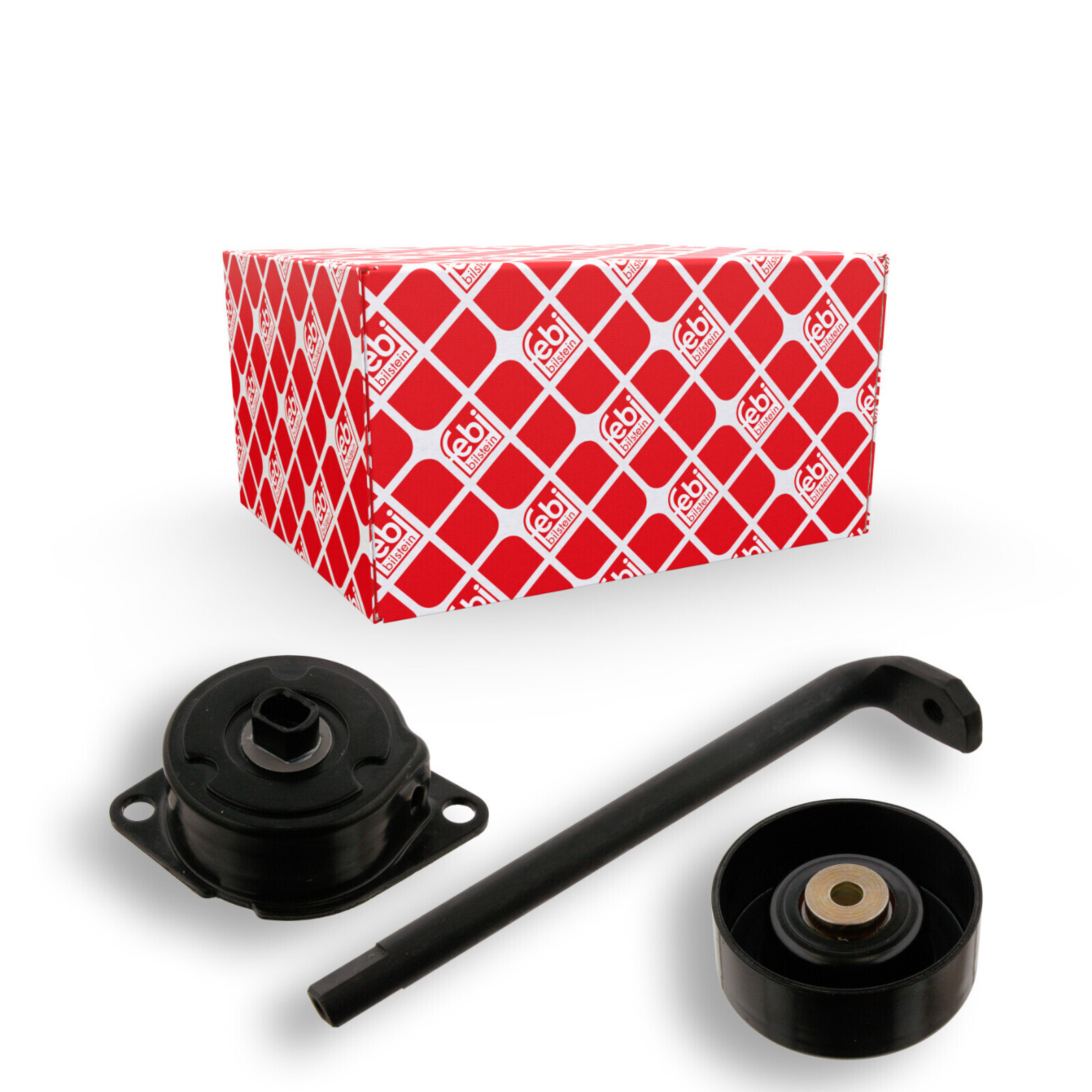 Bild von FEBI BILSTEIN 30991 Riemenspanner Keilrippenriemen Riemenspanner 4mm 190mm 40mm automatisch Metall 70mm 1,08kg