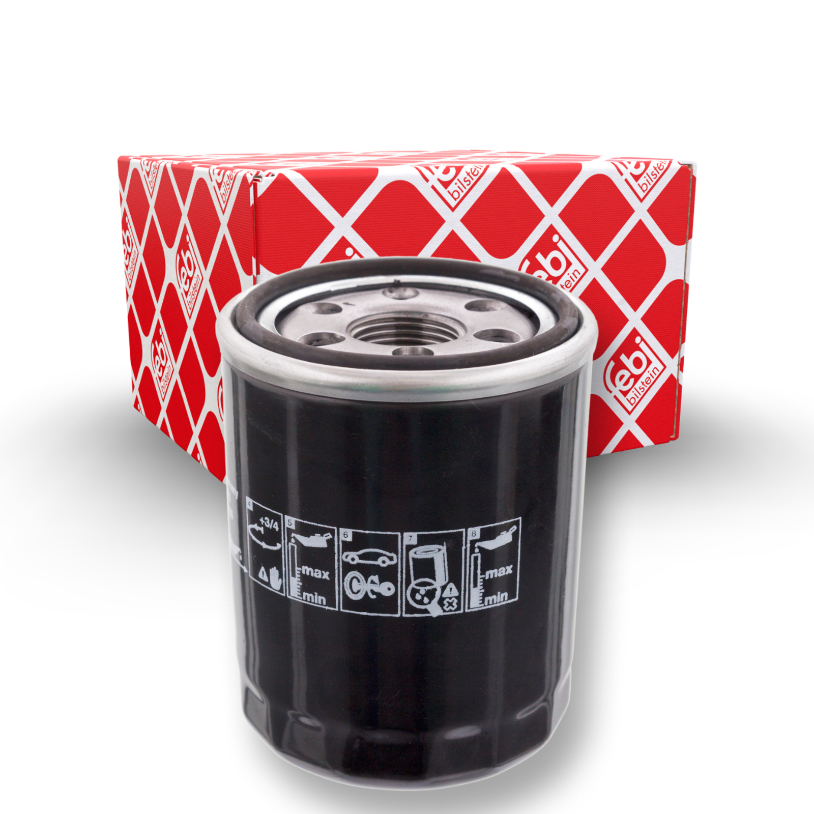 Bild von FEBI BILSTEIN Ölfilter Anschraubfilter 32100 Motorölfilter,Filter für Öl OPEL,FORD,FIAT,Corsa B Schrägheck (S93),Astra F CC (T92),VECTRA B (36_)