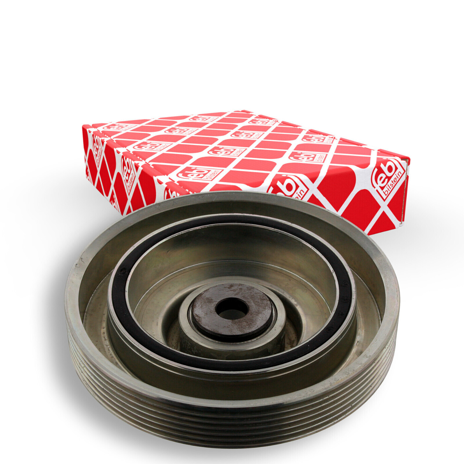 Bild von FEBI BILSTEIN 32114 Kurbelwellenriemenscheibe Kurbelwellenscheibe, Riemenscheibe, Kurbelwelle 153 6PK 5 für Kurbelwelle