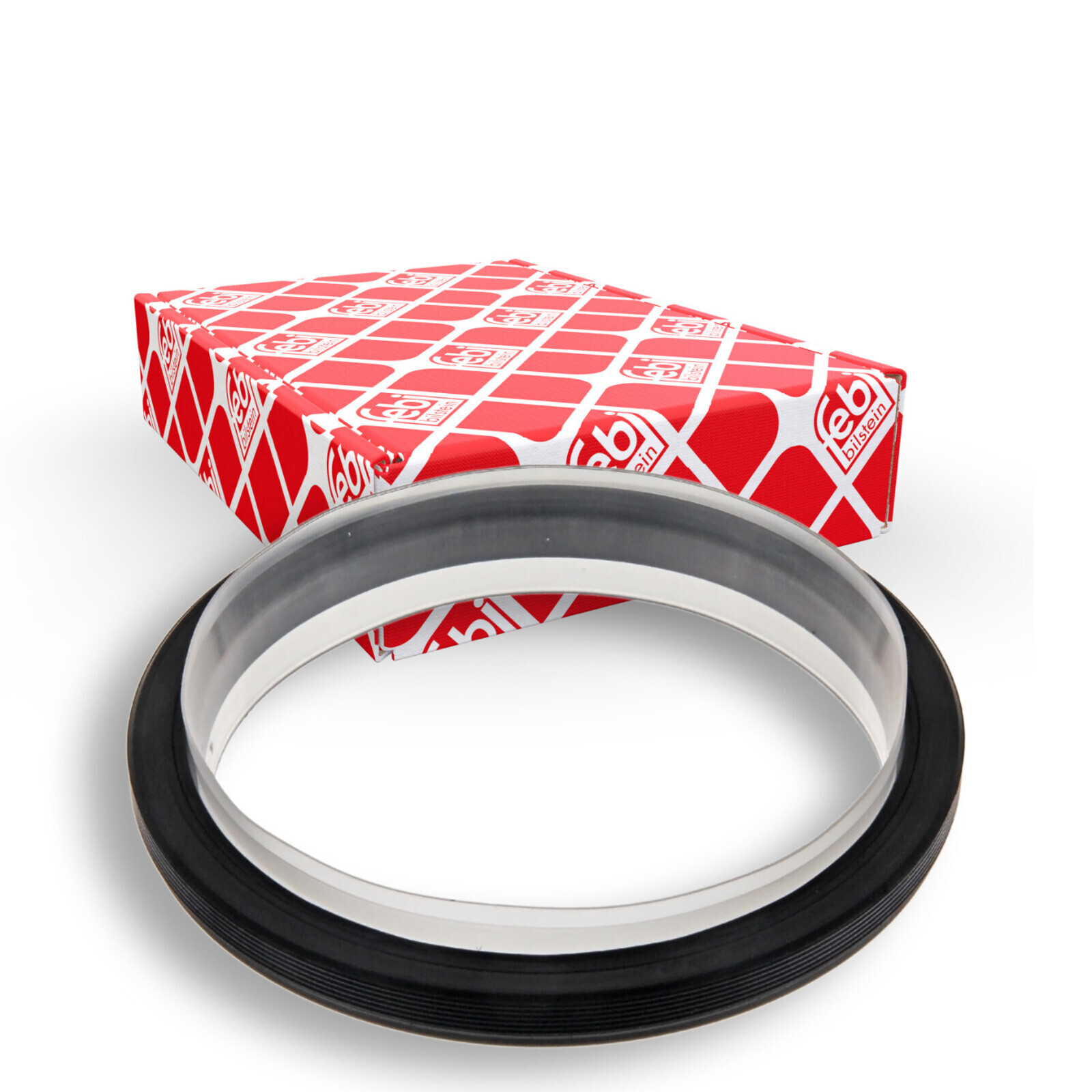 Bild von FEBI BILSTEIN 35635 Kurbelwellendichtring Radialwellendichtring, Simmerring, Kurbelwellensimmering getriebeseitig PTFE (Polytetrafluorethylen)
