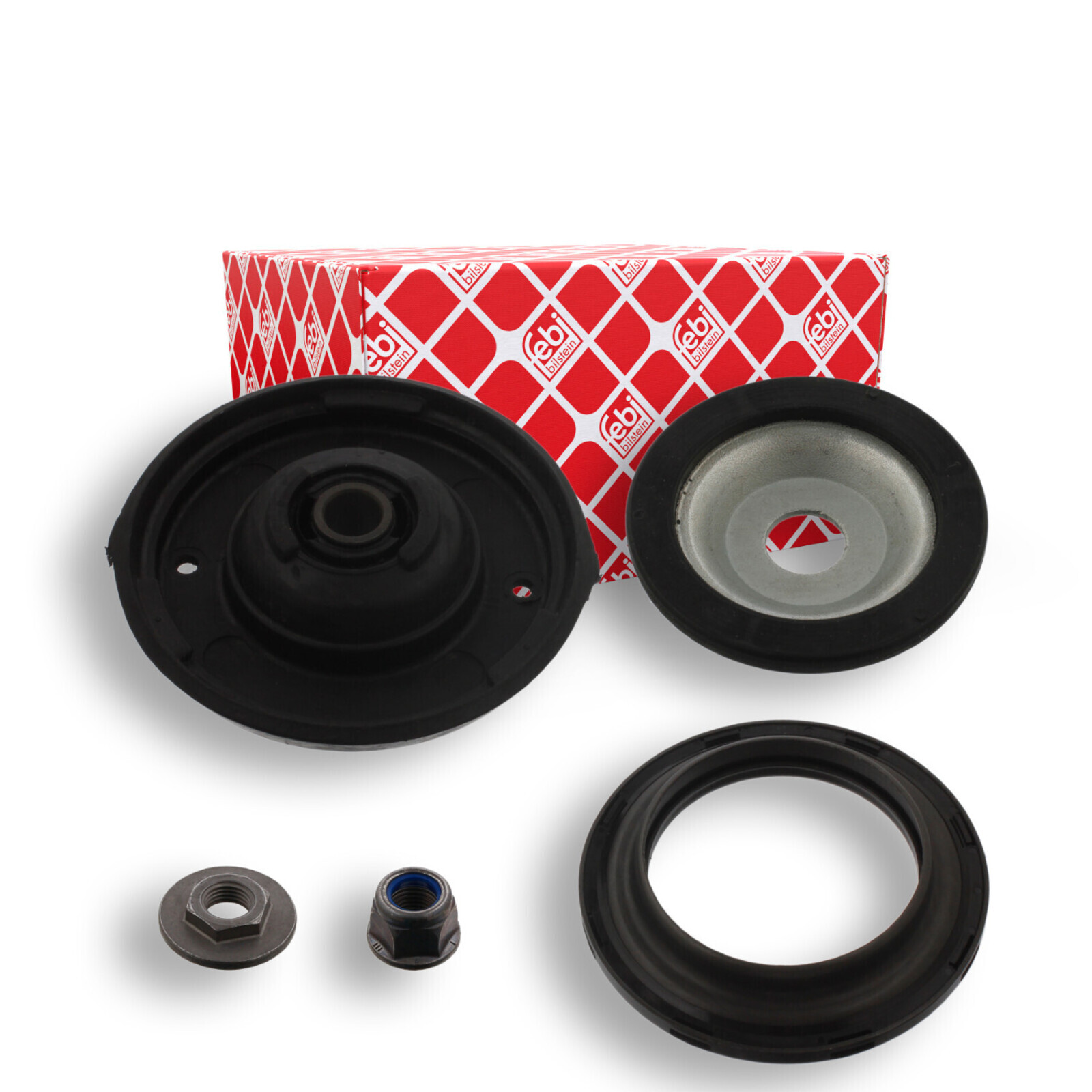 Bild von FEBI BILSTEIN Reparatursatz, Federbeinstützlager Vorderachse 37841  PEUGEOT,CITROËN,307 (3A/C),307 CC (3B),307 SW (3H),307 Break (3E),RCZ Coupe