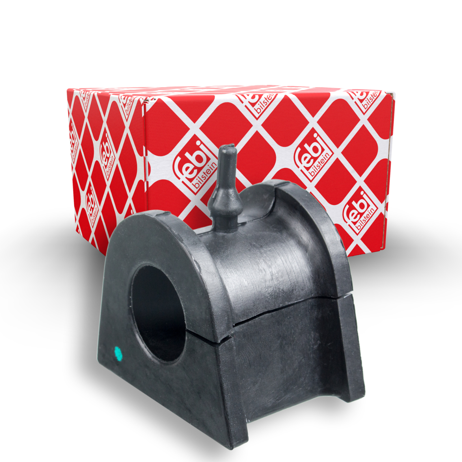 Bild von FEBI BILSTEIN 41140 Stabigummis Stabilager, Stabilisatorlager, Lagerung, Stabilisator Vorderachse Gummi 23 MITSUBISHI: Shogun Pinin