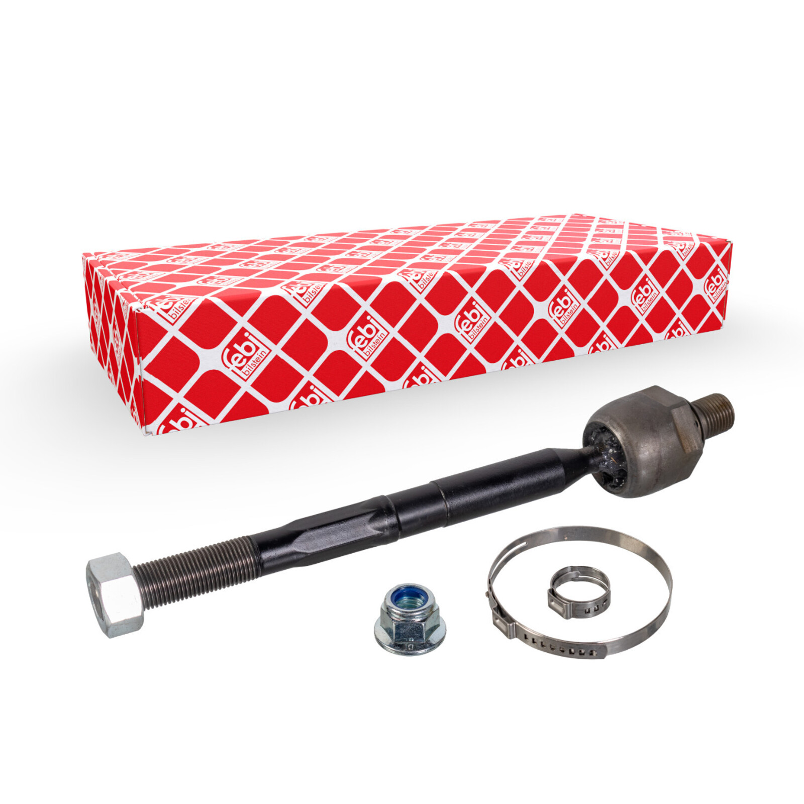Bild von FEBI BILSTEIN 44424 Axialgelenk Spurstange Axialgelenk Vorne Links Vorne Rechts 228mm 7mm Edelstahl 0,6kg