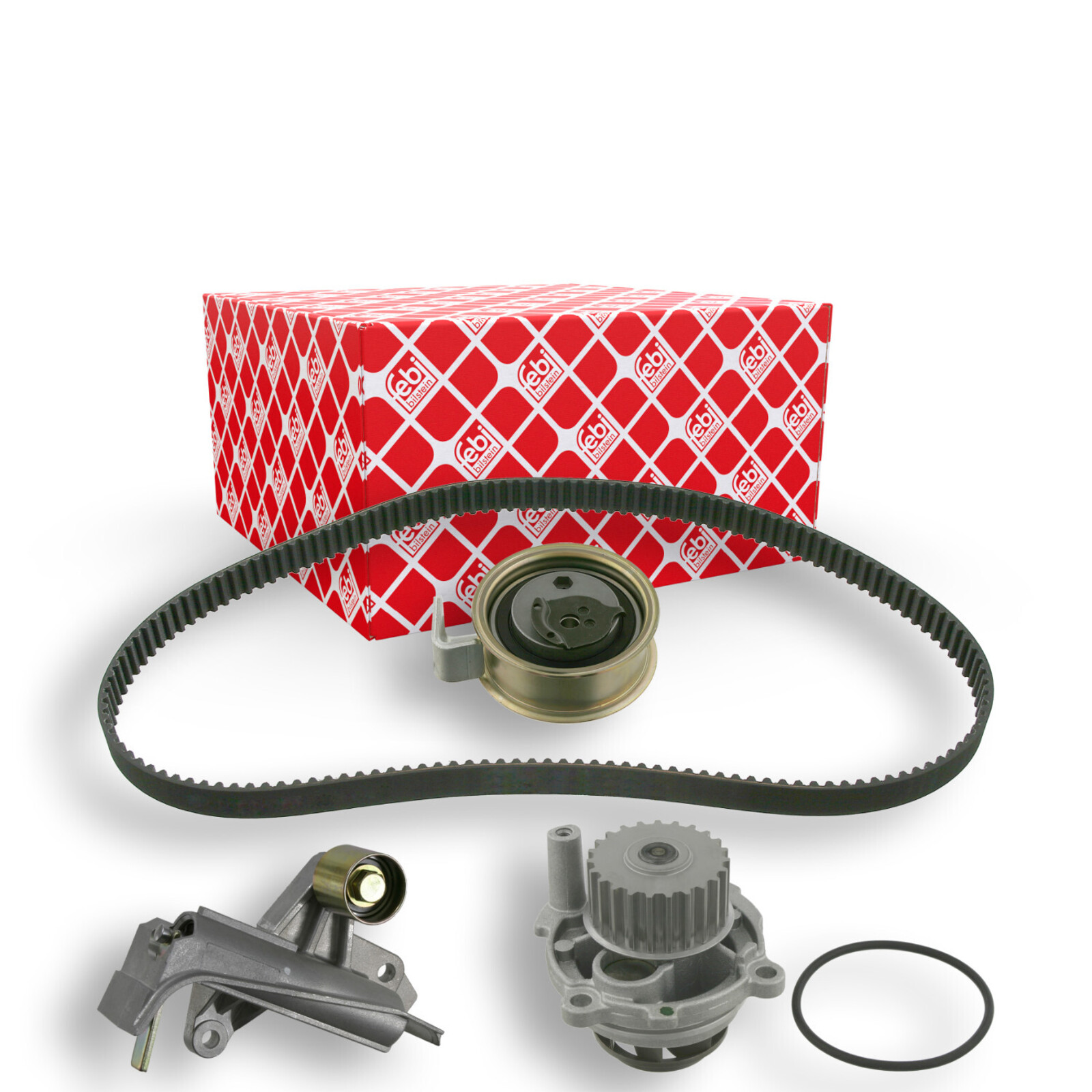 Bild von FEBI BILSTEIN 45130 Wasserpumpe + Zahnriemensatz Wasserpumpe + Zahnriemenkit mit Wasserpumpe 150 AUDI: A4 B7 Avant, A4 B6 Avant, A4 B6 Saloon