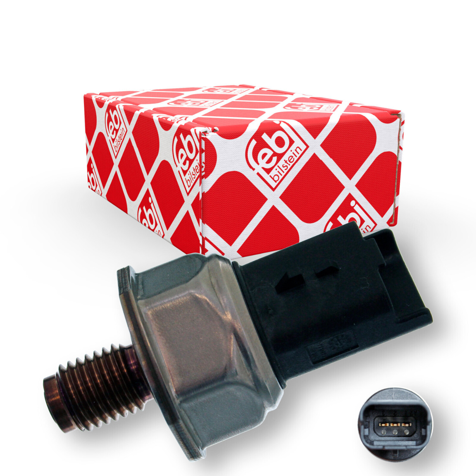 Bild von FEBI BILSTEIN Sensor, Kraftstoffdruck 45177  FIAT,PEUGEOT,TOYOTA,Scudo (270_, 272_),Scudo Kastenwagen (270_, 272_)