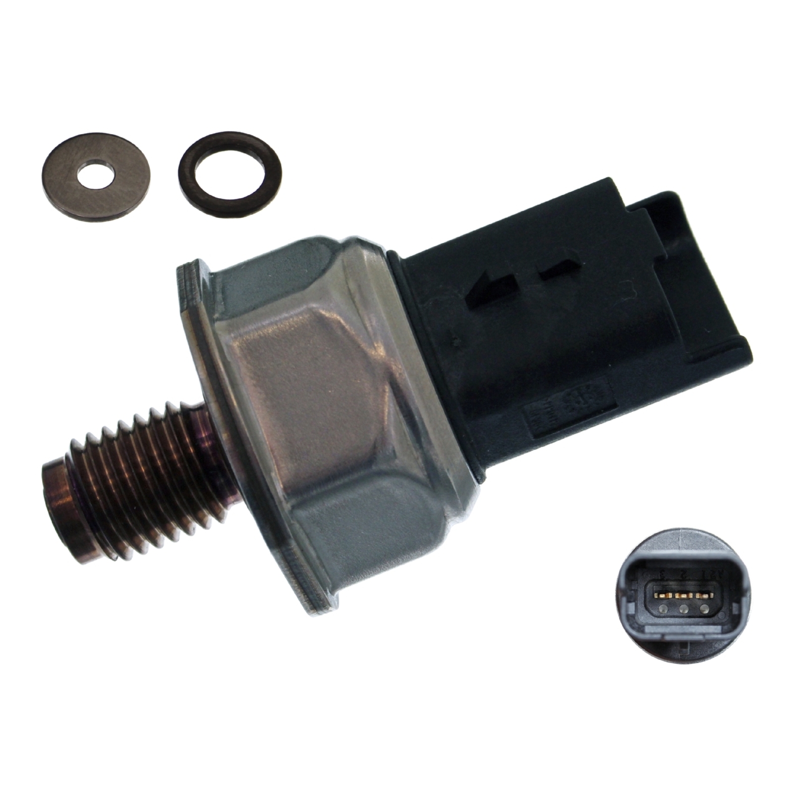 Bild von FEBI BILSTEIN Sensor, Kraftstoffdruck 45187  FIAT,PEUGEOT,TOYOTA,Scudo (270_, 272_),Scudo Kastenwagen (270_, 272_)
