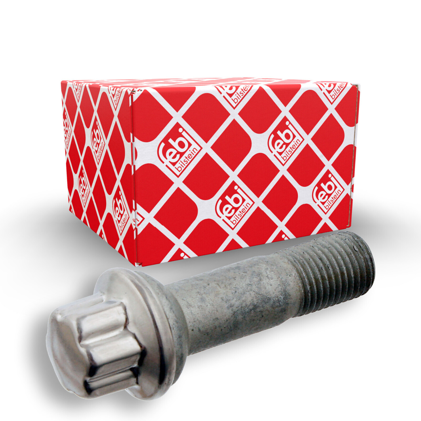Bild von FEBI BILSTEIN 46672 Radschrauben Radschraube M14 x 1,5 Kugelbund A/G 19 10.9 für Leichtmetallfelgen 17 Stahl Hybrid-Sonderprofil (Mercedes-Benz)