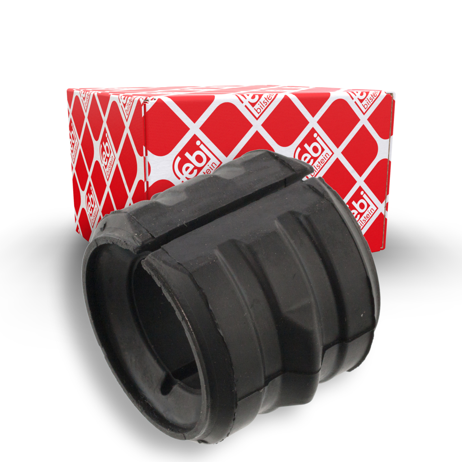 Bild von FEBI BILSTEIN 46771 Stabigummis Stabilager, Stabilisatorlager, Lagerung, Stabilisator Vorderachse, innen Gummi 37 63 70