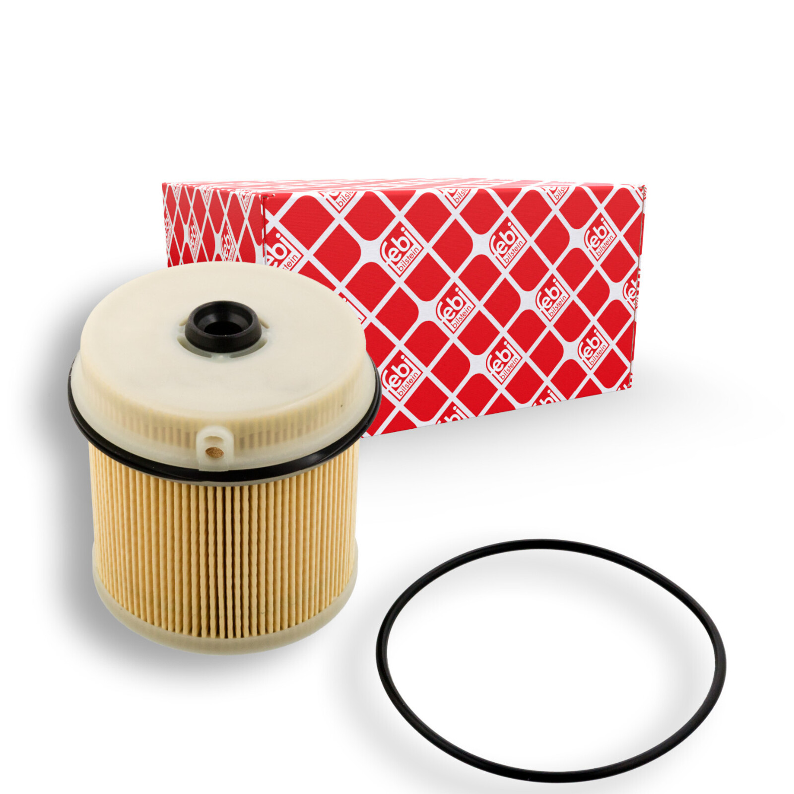 Bild von FEBI BILSTEIN 47471 Kraftstofffilter Leitungsfilter, Spritfilter Filtereinsatz mit Dichtring
