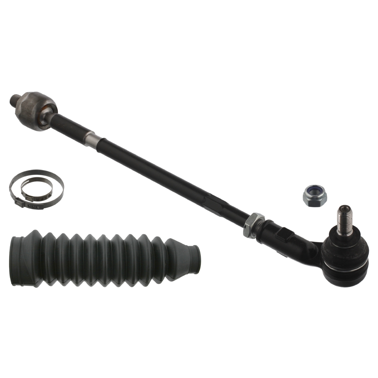 Bild von FEBI BILSTEIN 49074 Spurstange Vorderachse rechts mit Muttern mit Schellen, mit Lenkmanschette BMTS Turbo NEU