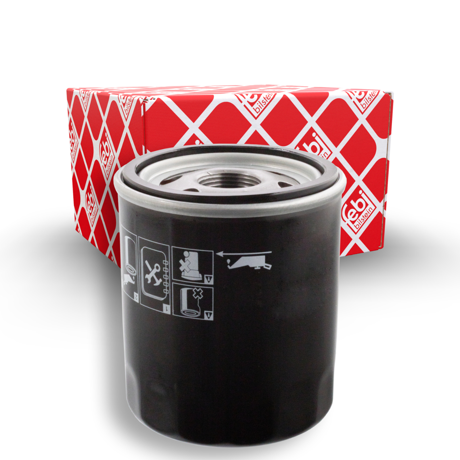 Bild von FEBI BILSTEIN Ölfilter Anschraubfilter 49661 Motorölfilter,Filter für Öl OPEL,CHEVROLET,VAUXHALL,Corsa E Schrägheck (X15),Astra K Sports Tourer (B16)