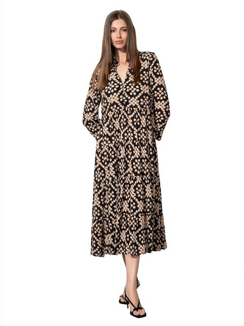 Bild von Maxikleid, Dot Pattern Print