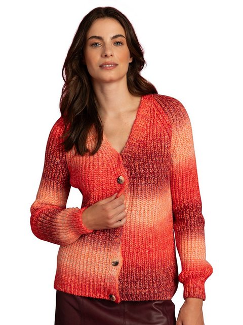 Bild von Strickjacke mit Farbverlauf, Herbst-Kollektion