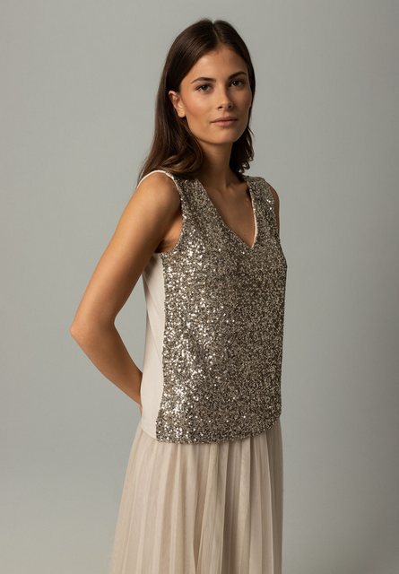 Bild von Pailletten-Top, powder creme, Party-Kollektion