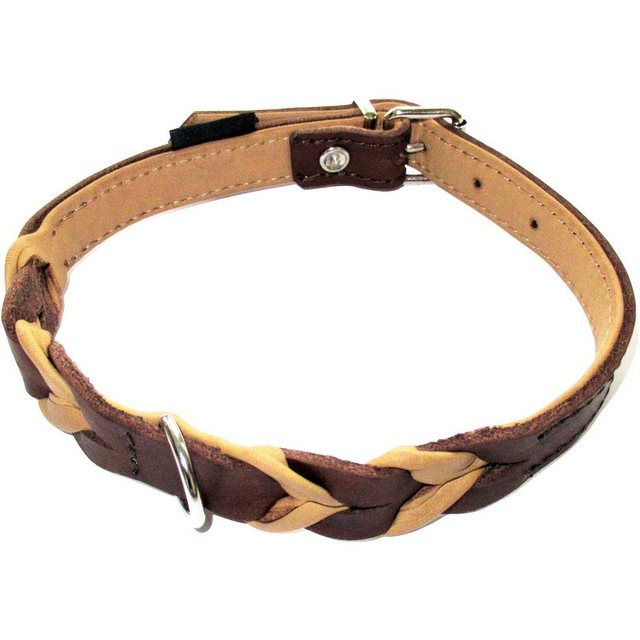 Bild von HEIM Halsband, 32 cm, Rindsleder, Natur | Braun