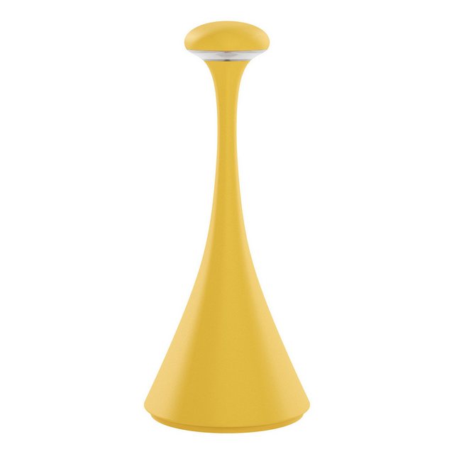 Bild von SIGOR Nudrop mini - Dimmbare kleine LED Akku-Tischlampe Indoor & Outdoor, Höhe 21 cm, aufladbar mit easy-connect puk, 7 h Leuchtdauer, sonnengelb