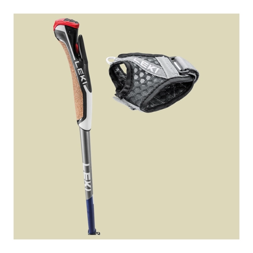 Bild von LEKI Traveller Carbon Nordic Walking Stöcke (Anthrazit PAAR Länge in cm) Reiseaccessoires