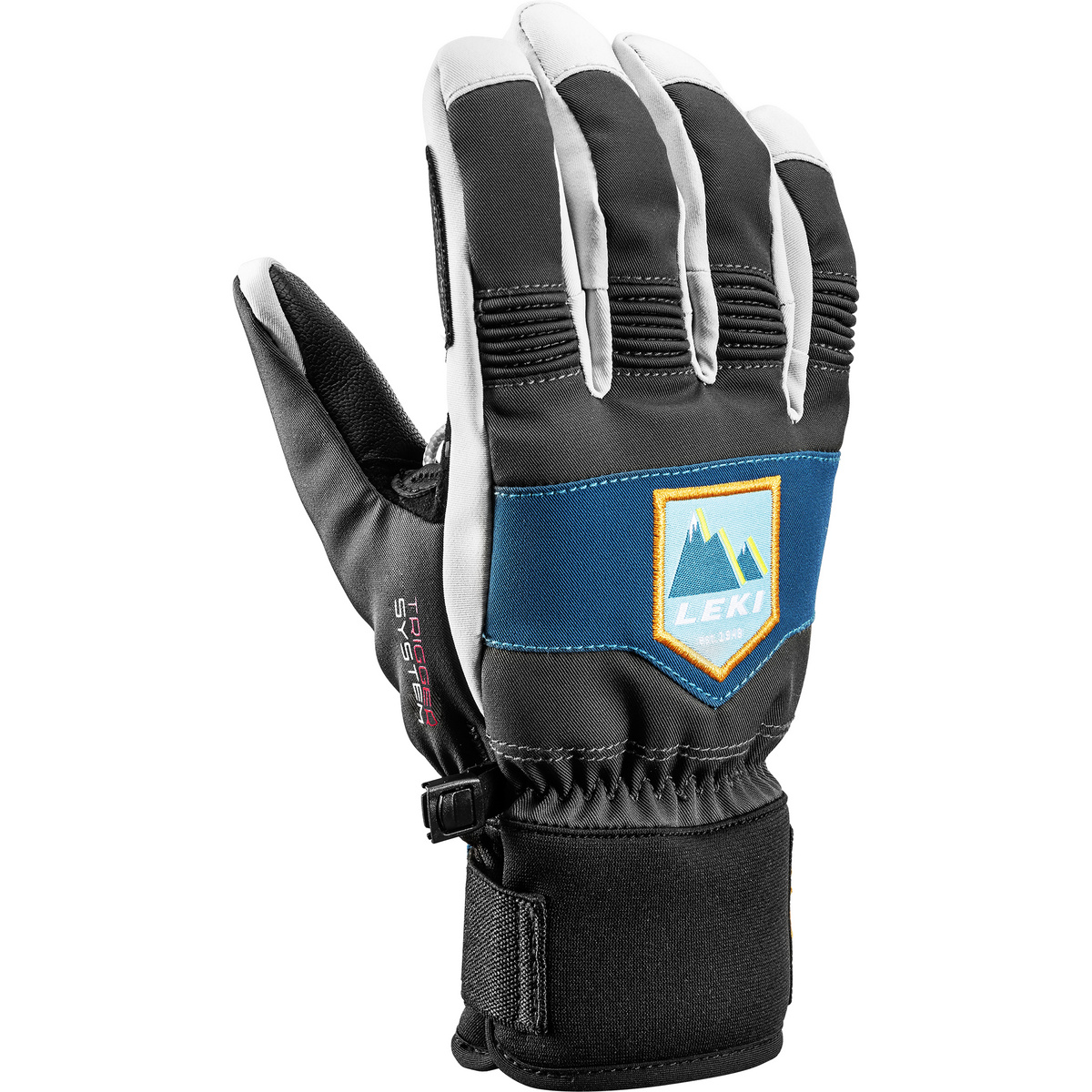 Bild von Leki - Patrol 3D Junior - Handschuhe Gr 6 grau/schwarz