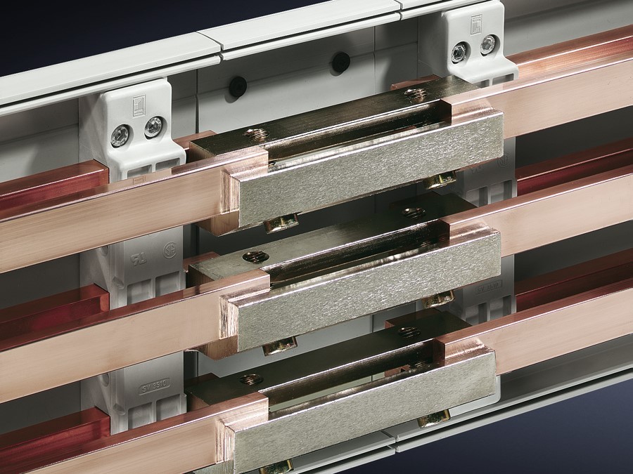Bild von Rittal SV 3504.000 3Stück(e) Kupfer Sammelschiene, Elektronikzubehör + Gehäuse, Kupfer