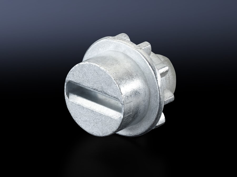 Bild von Rittal TS 8611.140 Verschlusseinsatz Schraubendreher Zinkdruckguss 1St.