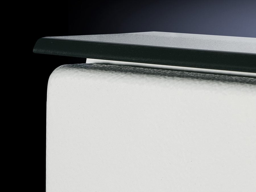 Bild von Rittal Rack Staubschutzrand, Serverschrank Zubehör, Grau