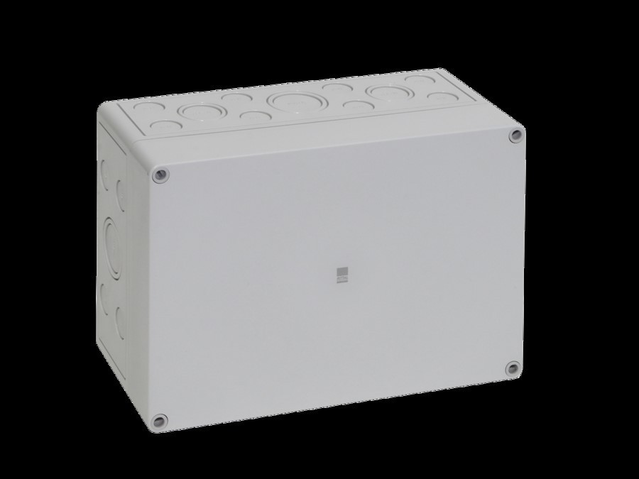 Bild von Rittal Polycarbonate enclosures PK with knockouts - Kabelanschlusskasten - Grau, RAL 7035 (9521.050)