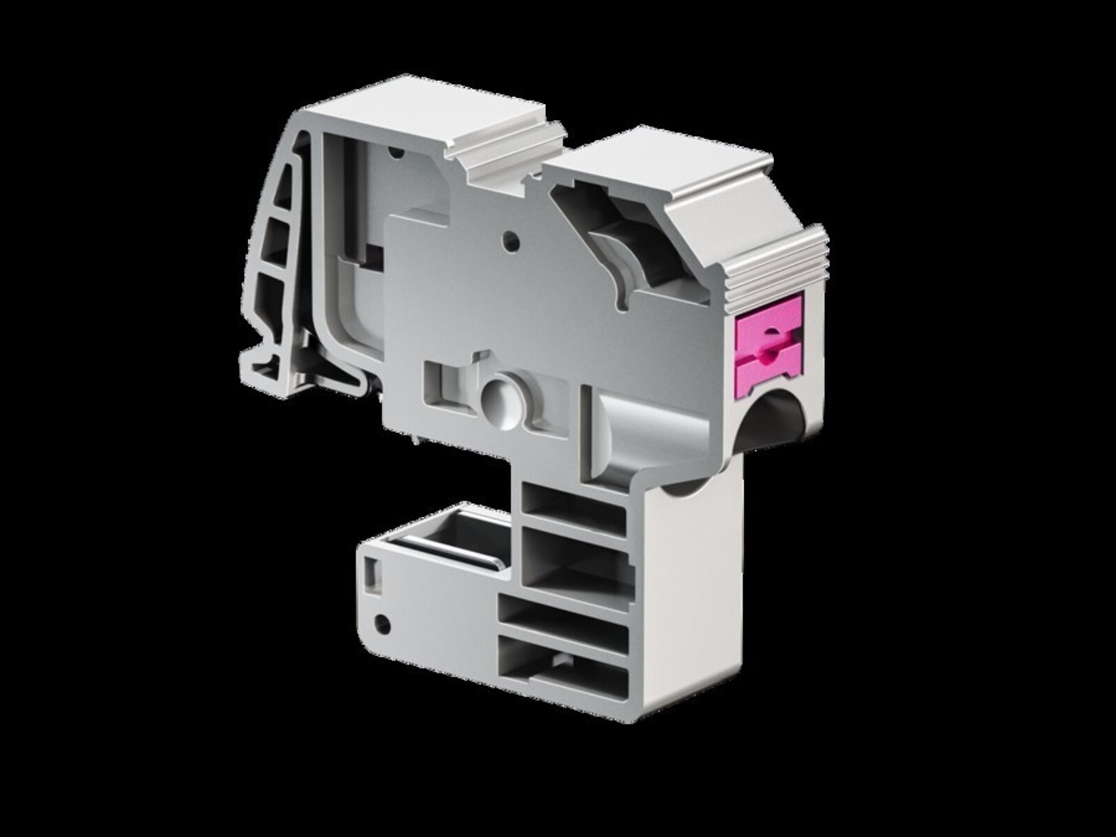 Bild von Rittal Leiteranschlussklemmen 10mm Schienenstärke SV 3456.505 (VE10) - 3456505
