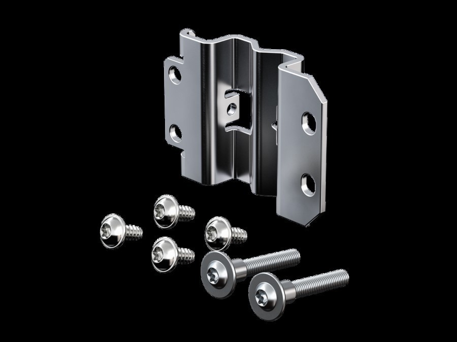 Bild von Rittal 8617.500 Rahmenzubehör Montageset - Rack-Zubehör (Montageset, Grau, Stahl, Rittal VX, 1,47 kg)