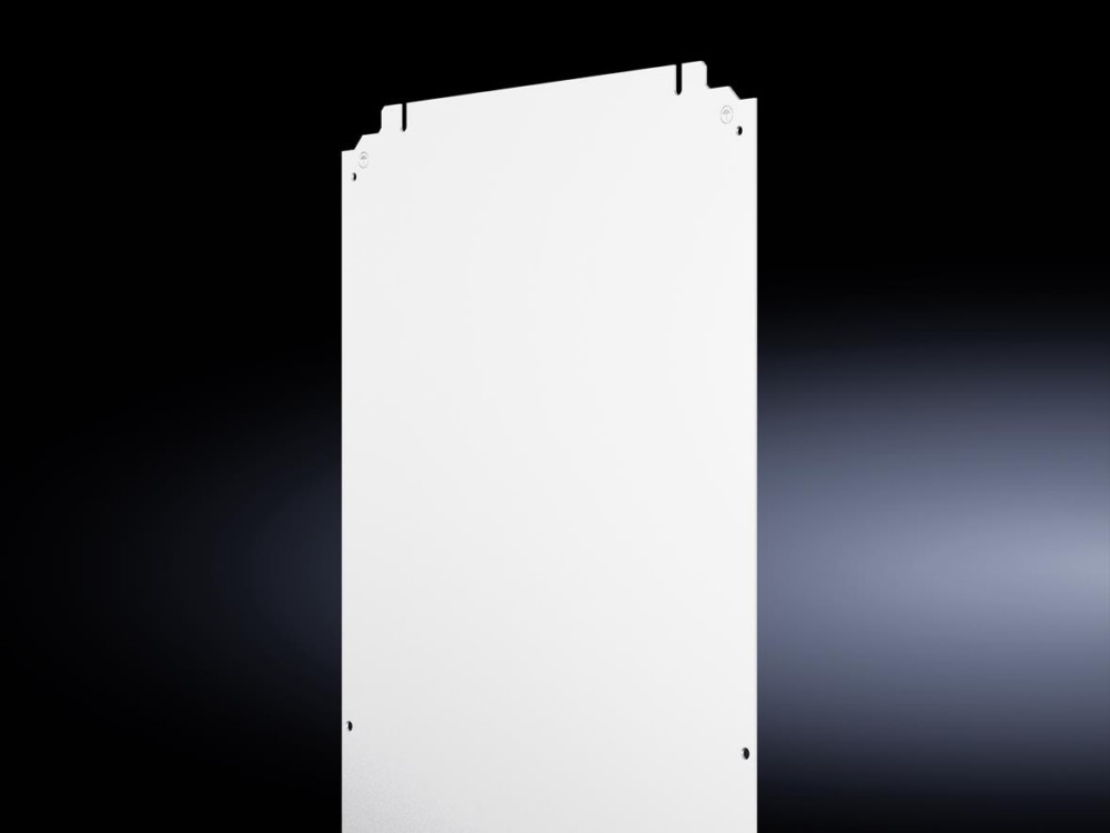 Bild von Rittal KX 1560.800 Montageplatte (L x B) 135 mm x 125 mm Stahlblech 1 St. (Montagehalterung), Elektronikzubehör + Gehäuse, Weiss