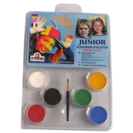 Bild von Eulenspiegel 206010 - Schmink-Palette Junior, für ca. 60 Masken, vegan, Schminkfarben