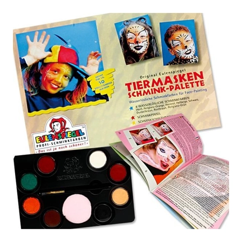 Bild von Schminkpalette Tiermasken