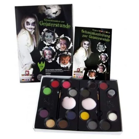 Bild von Eulenspiegel 212066 - Schmink-Palette zur Geisterstunde, für ca. 120 Masken, vegan, Schminkfarben