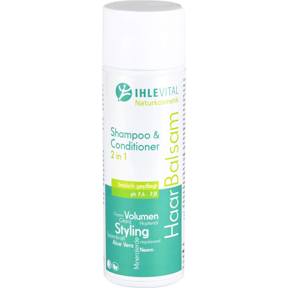 Bild von Ihlevital Basisches Haar Balsam Shampoo