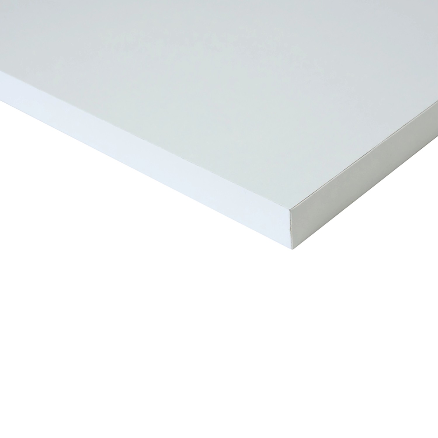 Bild von Regalbrett Weiß 60 cm x 20 cm x 1,6 cm