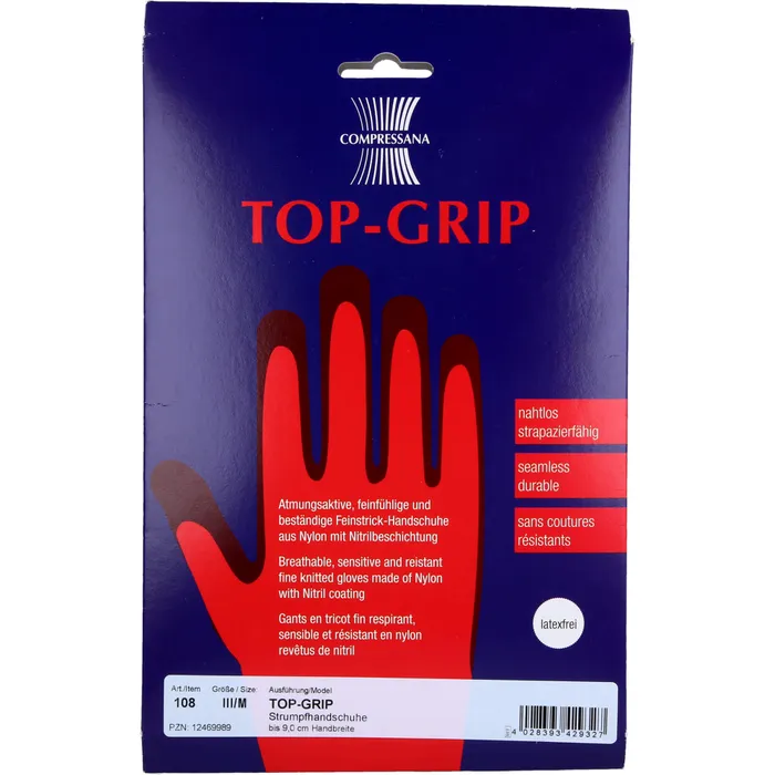 Bild von Compressana Top-Grip Feinstrick-Handschuh Gr.3 2 Stück - Anziehilfe für Kompressionsstrümpfe