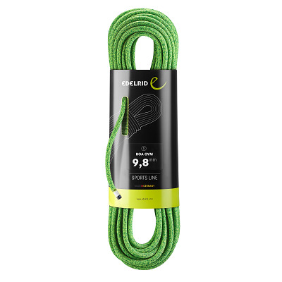 Bild von Edelrid Klettergurt Kletterseil Boa Gym, 9,8 mm, Extrem abriebfest, nach Sports Braid Methode gefertigt