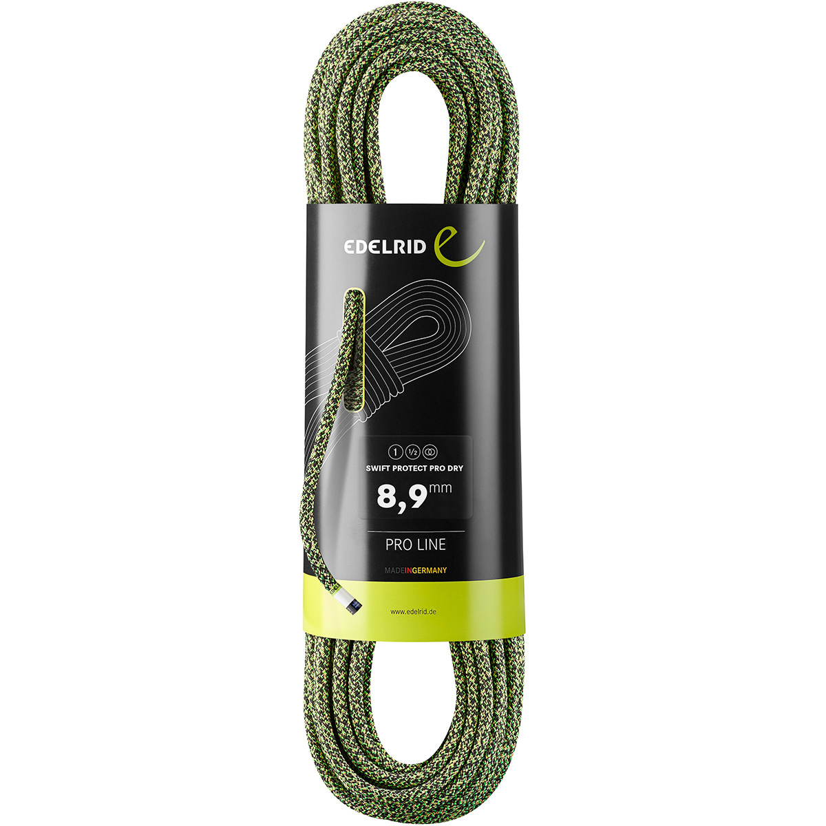 Bild von EDELRID Swift Protect Pro Dry 8,9mm, Farbe:Night-Green (022), Größe:40m