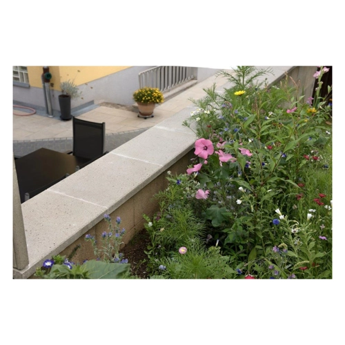 Bild von WESERWABEN® Mauerabdeckungen Naturgrau – Ideal für Ihren Garten