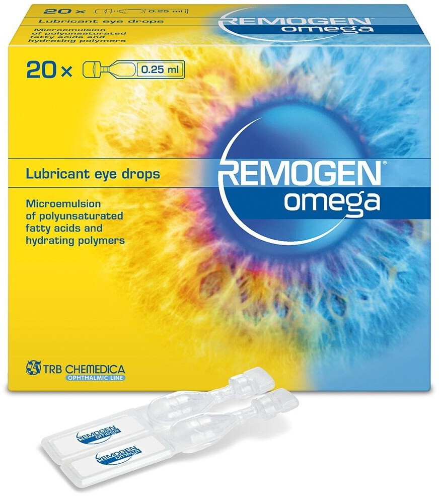 Bild von REMOGEN Omega Augentropfen 20X0.25 ml