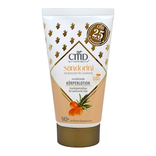 Bild von CMD Naturkosmetik Sandorini Körperlotion Limitierte Edition 150 ml – eine hochwertige Pflege für Ihre Haut