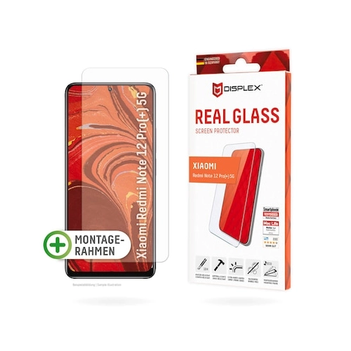 Bild von Displex Panzerglas 2D für Xiaomi Redmi Note 12 Pro(+) 5G